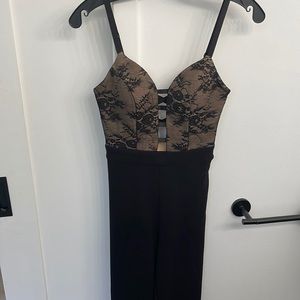 Bebe Lace Jumpsuit